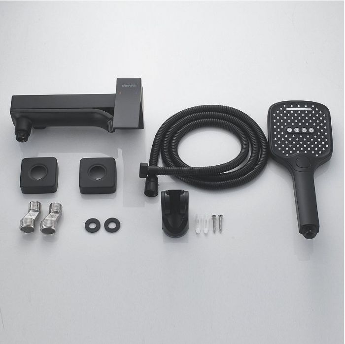 Смеситель для ванны Shevanik S4002H цвет Черный