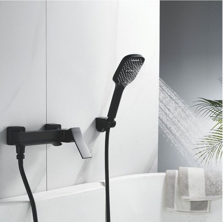 Смеситель для ванны Shevanik S4002H цвет Черный Смеситель для ванны Shevanik S4002H цвет Черный