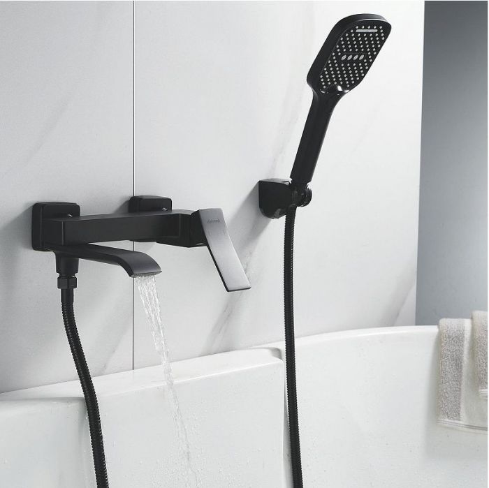 Смеситель для ванны Shevanik S4002H цвет Черный