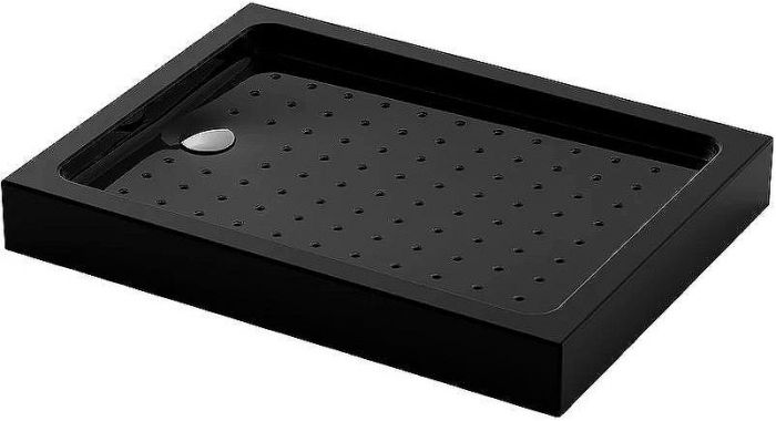 Акриловый поддон для душа Veconi Tezeo TZ-54B 100x90 TZ54B-10090-C5 Черный