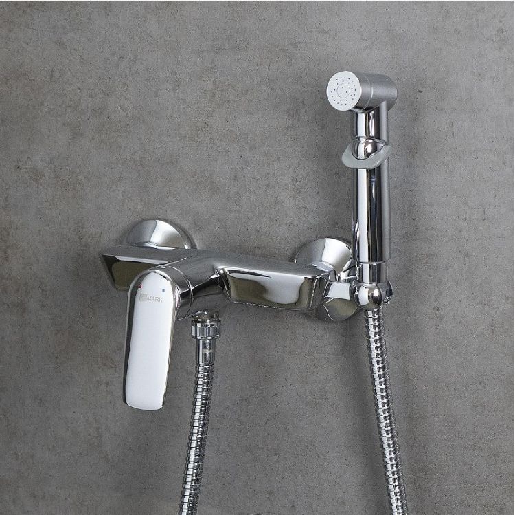 Гигиенический душ со смесителем Lemark Verba LM11418C цвет Хром Гигиенический душ со смесителем Lemark Verba LM11418C цвет Хром