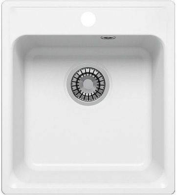 Кухонная мойка Reflexion Quadra 43 RF0243WH Белая