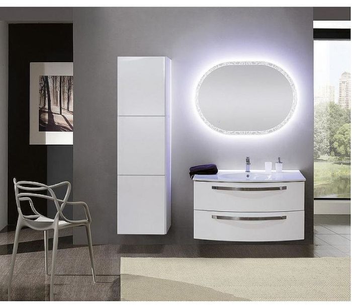 Тумба под раковину Cezares Comfort 100 54281 подвесная Bianco lucido