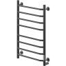 Электрический полотенцесушитель Ника Way-3 80/50 U Черный матовый