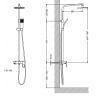 Душевая система Timo Sahara SX-1115/00 new хром
