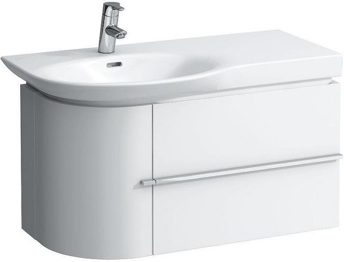 Тумба под раковину Laufen Palace 84 L 4.0153.2.075.463.1 подвесная Белая матовая