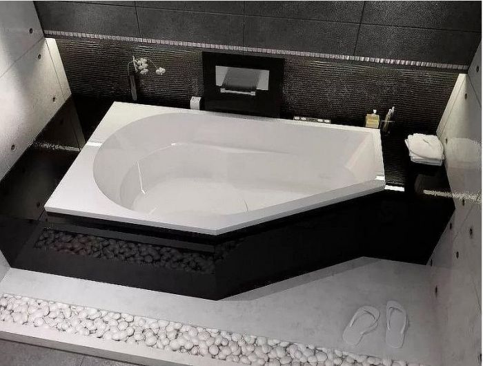 Акриловая ванна Riho Yukon 160x90 B008001005 (BA3400500000000) R без гидромассажа