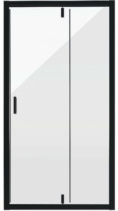 Душевая дверь Niagara Nova 100 NG-83-10AB профиль Черный стекло прозрачное