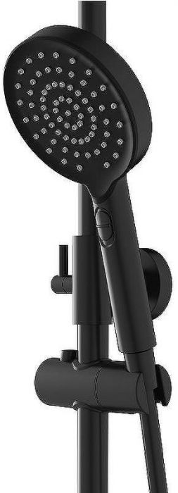 Душевая система Berges Morans 075002 Черная матовая