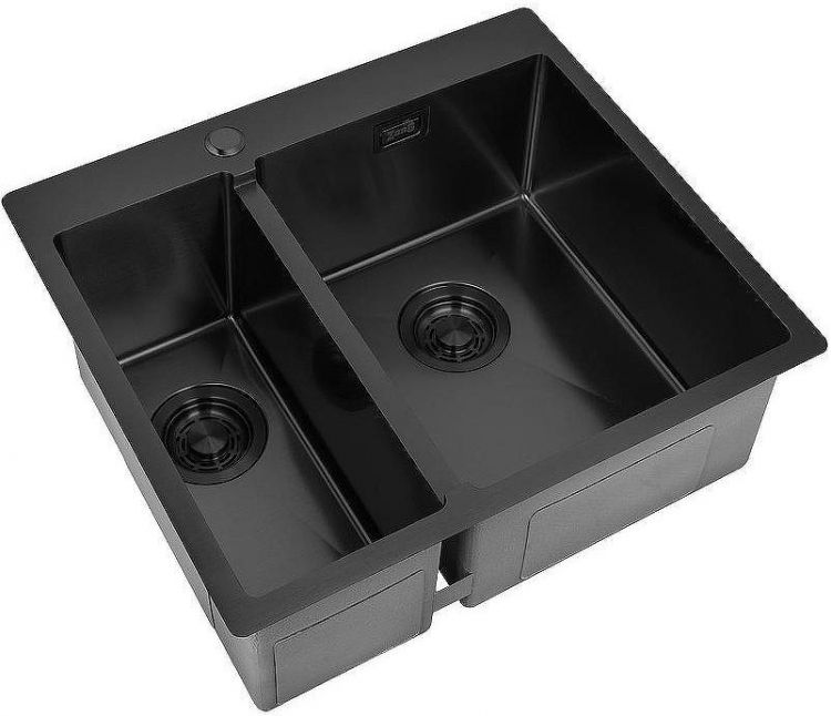 Кухонная мойка ZorG Light Grafit 59 ZL R 590-2-510-R GRAFIT Графит Кухонная мойка ZorG Light Grafit 59 ZL R 590-2-510-R GRAFIT Графит