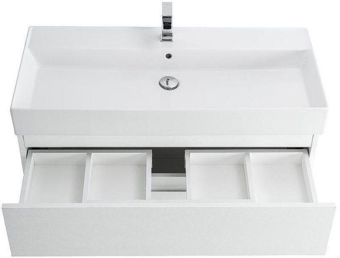 Тумба под раковину Cezares Molveno 46 80 MOLVENO 46-80-2C-SO-BG подвесная Bianco Ghiaccio