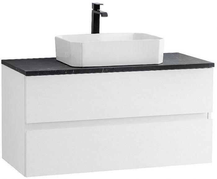 Тумба под раковину Cezares Molveno 46 80 MOLVENO 46-80-2C-SO-BG подвесная Bianco Ghiaccio