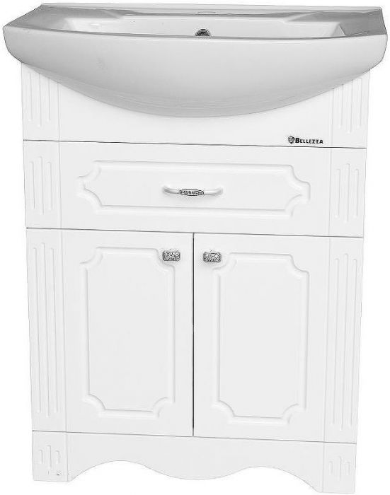 Тумба под раковину Bellezza Кантри 65 4639910690016 Белая
