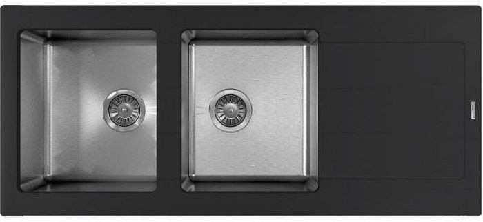 Кухонная мойка Florentina Комби-1160 21.415.E1160.302 Антрацит