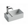 Умывальник CERAMICANOVA Element подвесной прямоугольный (чаша справа, отверстие под смеситель слева) CN5046