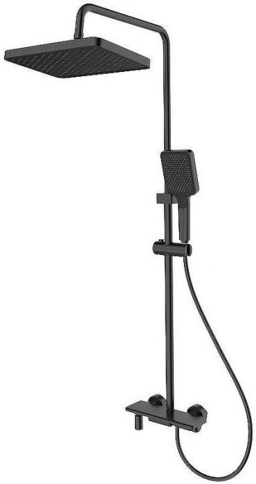 Душевая система Splenka S52.24.06 Черная матовая