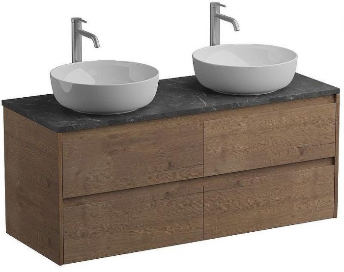 Тумба под раковину BelBagno Kraft 120 KRAFT-1200-4C-SO-2-RT подвесная Rovere Tabacco