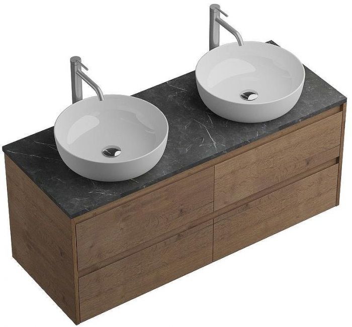 Тумба под раковину BelBagno Kraft 120 KRAFT-1200-4C-SO-2-RT подвесная Rovere Tabacco
