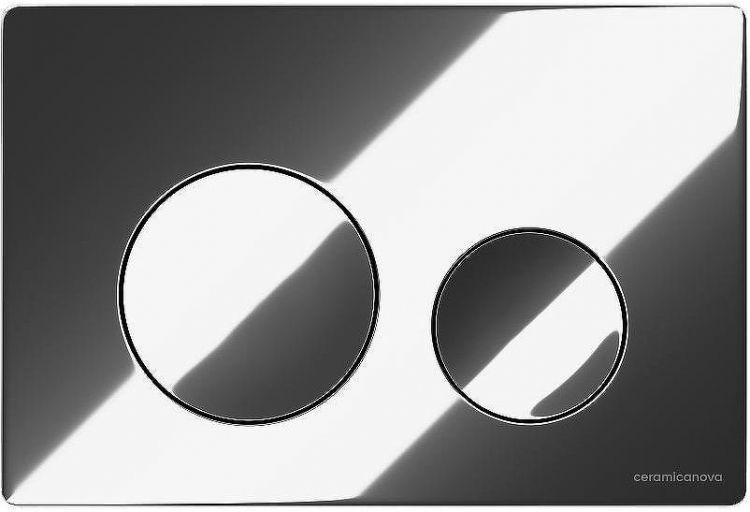 Клавиша смыва Ceramicanova Balance Circle CN12-001CH Хром глянцевый