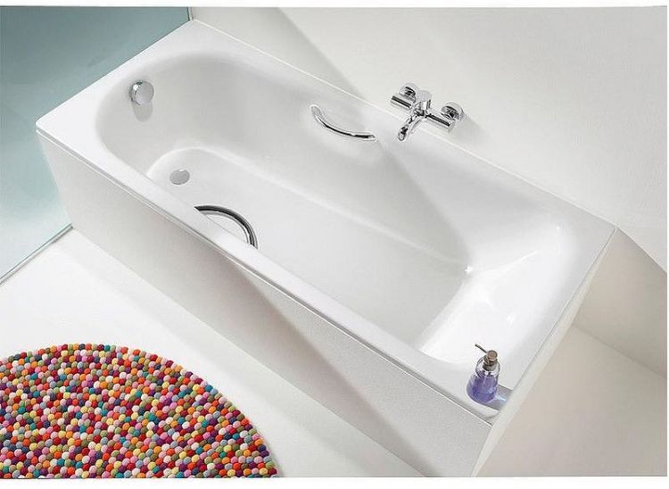 Стальная ванна Kaldewei Saniform Plus Star 336 170х75 133600010001 без покрытия с отверстиями под ручки