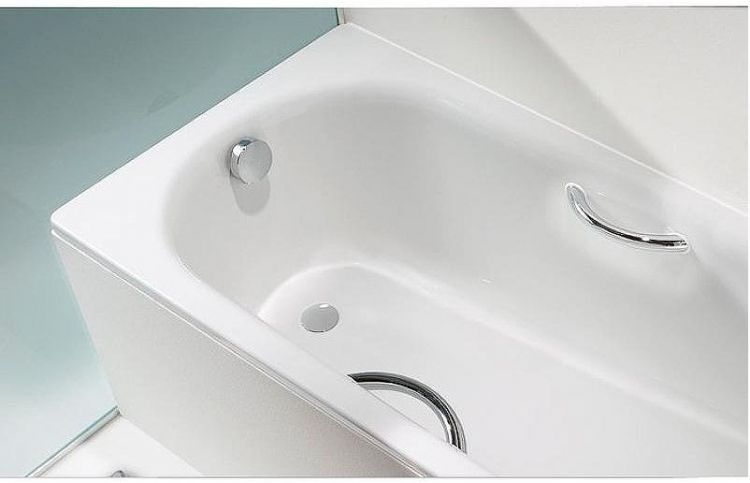 Стальная ванна Kaldewei Saniform Plus Star 336 170х75 133600010001 без покрытия с отверстиями под ручки