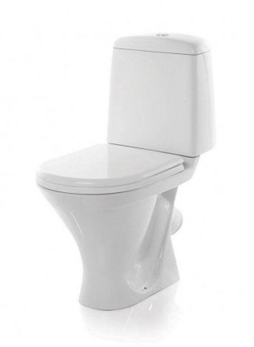 Унитаз Sanita Аттика эконом WC.CC/Attica/1-P/WHT.G/S1 Белый