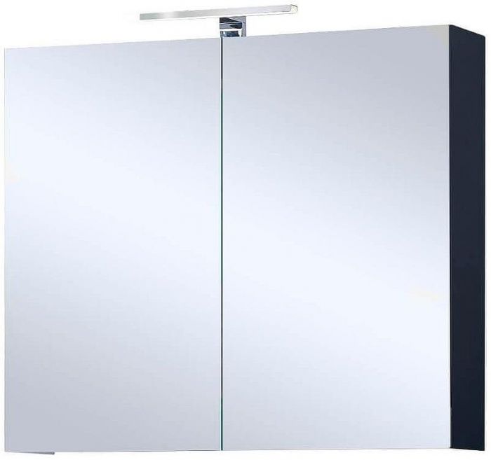 Зеркальный шкаф Orans BC-4023-600 402360З с подсветкой Бархатистый черный