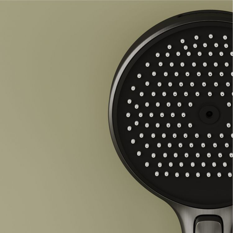 Душевой комплект SANCOS Space встраиваемый c термостатическим смесителем, цвет вороненая сталь , SC3006GMG Душевой комплект SANCOS Space встраиваемый c термостатическим смесителем, цвет вороненая сталь , SC3006GMG