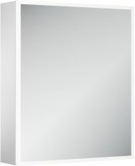 Зеркальный шкаф SANCOS для ванной комнаты из алюминия SANCOS Evoke 600x700х136 мм, с LED подсветкой, SC8060