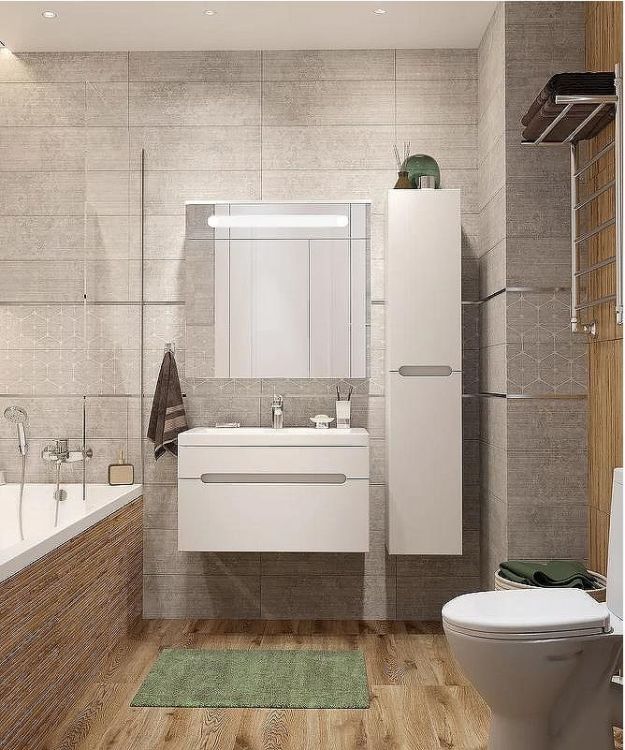 Зеркальный шкаф DIWO Коломна 80 KOL.Z.80/P/W с подсветкой Белый