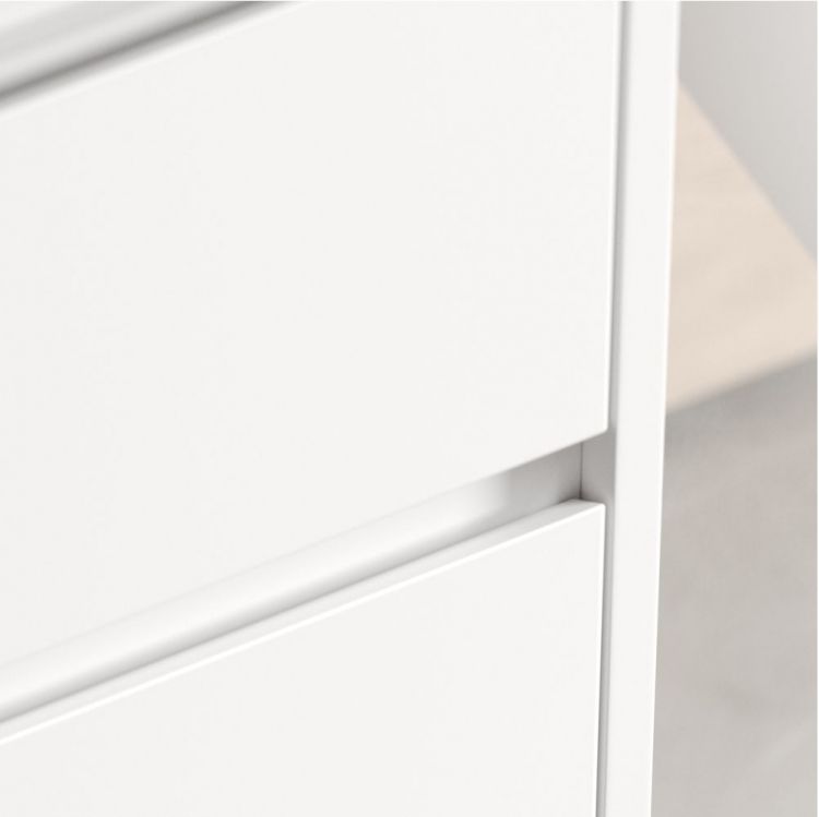 Тумба подвесная SANCOS под раковину Libra, белый глянец 590х450х500 мм, LB60W