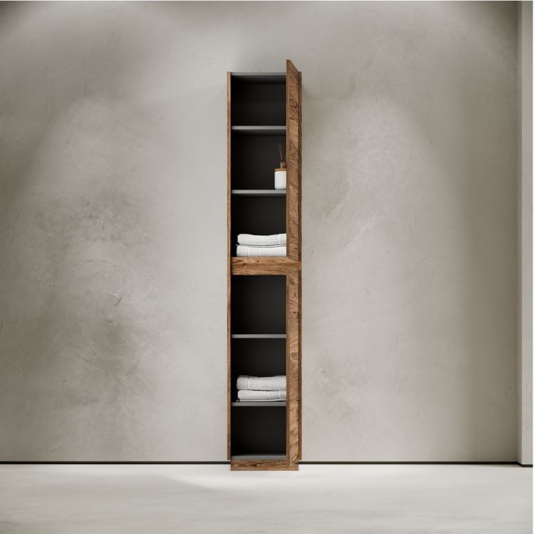 Шкаф-пенал SANCOS напольный Libra Floor, дуб чарльстон 350х300х1870 мм, PLB35FECH