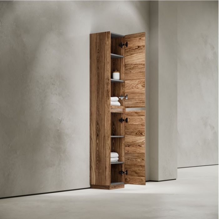 Шкаф-пенал SANCOS напольный Libra Floor, дуб чарльстон 350х300х1870 мм, PLB35FECH