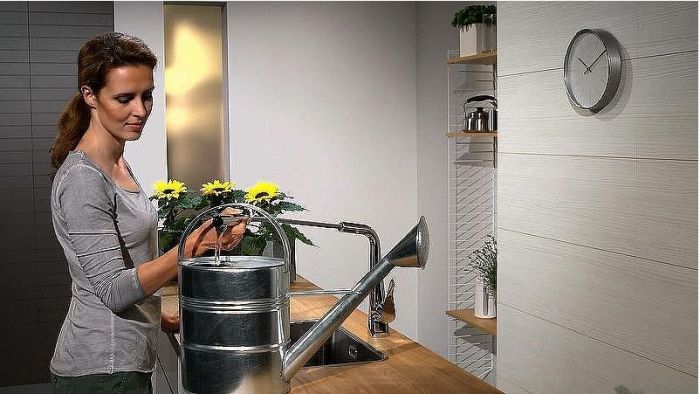 Смеситель для кухни Hansgrohe Metris 14821800 Сталь