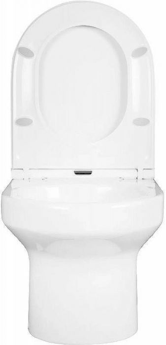 Комплект унитаза Jacob Delafon Elite EDX114RU-00 с инсталляцией Grohe Rapid SL 38775001 с сиденьем Микролифт и клавишей смыва Хром