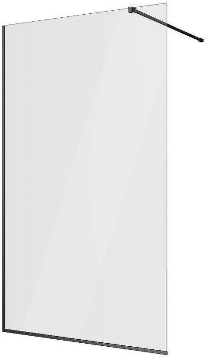 Душевая перегородка Berges Sky Black 140х200 064016 профиль Черный матовый стекло прозрачное