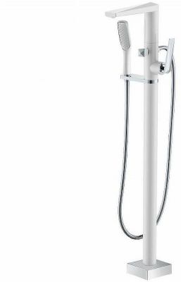 Смеситель для ванны Boheme Venturo 379-W Белый Хром