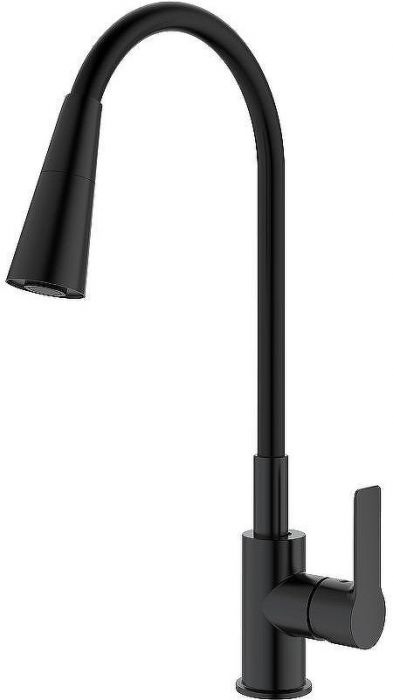 Смеситель для кухни Splenka S06.43.06 Черный матовый