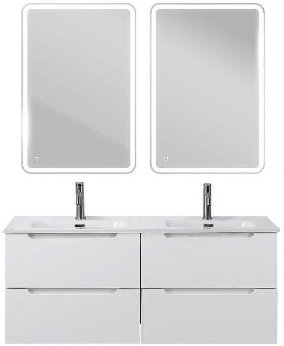 Тумба под раковину BelBagno Etna 120 ETNA-1200-4C-SO-2-BL подвесная Bianco Lucido