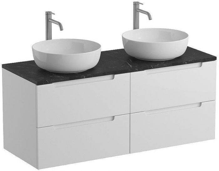 Тумба под раковину BelBagno Etna 120 ETNA-1200-4C-SO-2-BL подвесная Bianco Lucido
