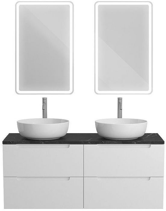 Тумба под раковину BelBagno Etna 120 ETNA-1200-4C-SO-2-BL подвесная Bianco Lucido