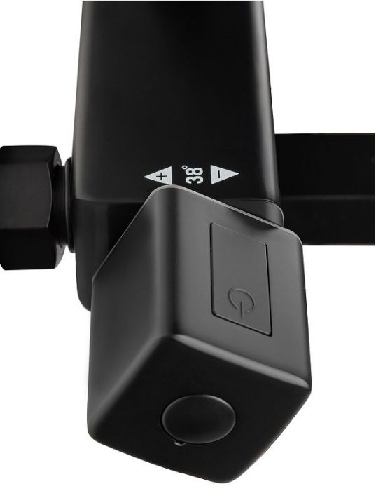 Душевая система FILARETE FL2050BL с термостатом цвет Черный матовый