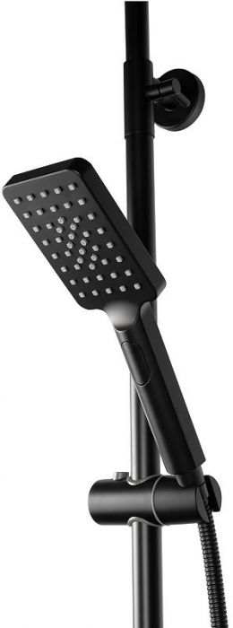Душевая система FILARETE FL2050BL с термостатом цвет Черный матовый