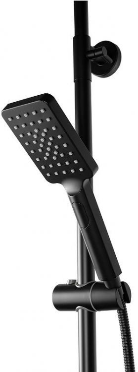 Душевая система FILARETE FL2050BL с термостатом цвет Черный матовый Душевая система FILARETE FL2050BL с термостатом цвет Черный матовый