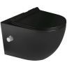 Унитаз биде SantiLine SL-5002MB-BD подвесной Черный матовый с сиденьем Микролифт