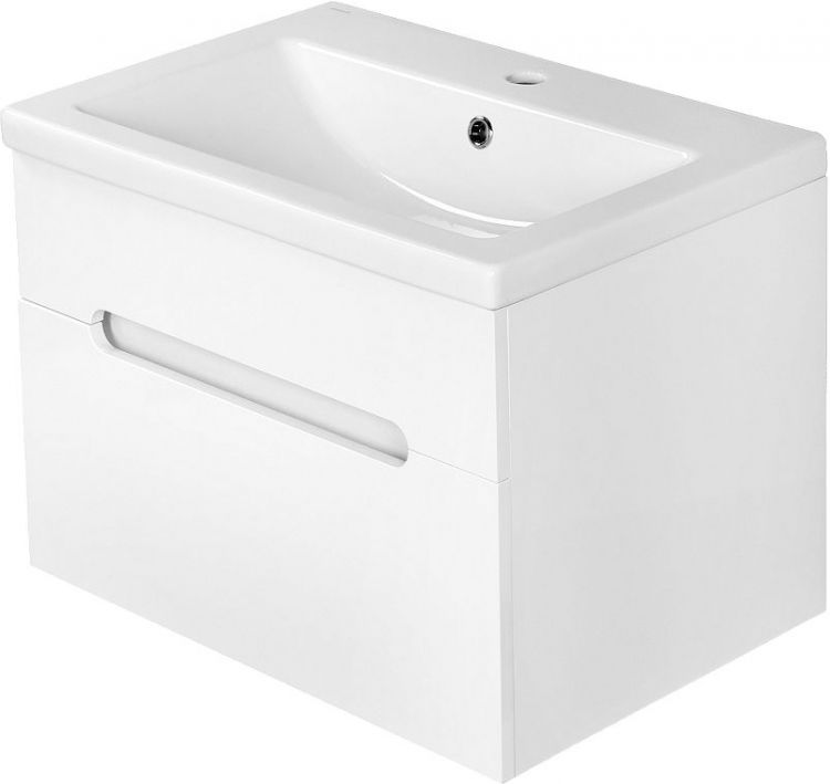 Тумба под раковину DIWO Коломна 60 KOL.T.60/P/W подвесная цвет Белый