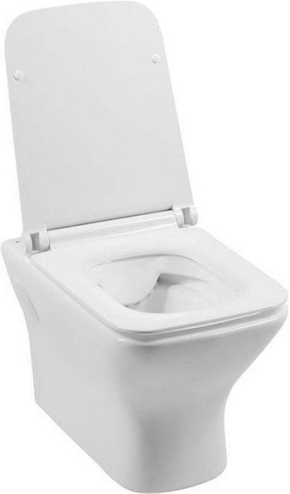 Унитаз Aquanet Cube-W 210761 подвесной с сиденьем Микролифт