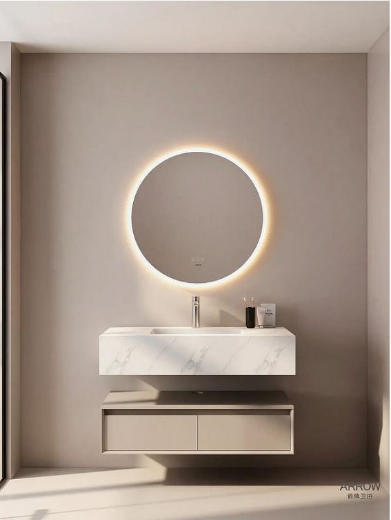 Тумба под раковину Arrow 90 ADGMD9G4035WF-DJA_1 цвет Хаки меламин