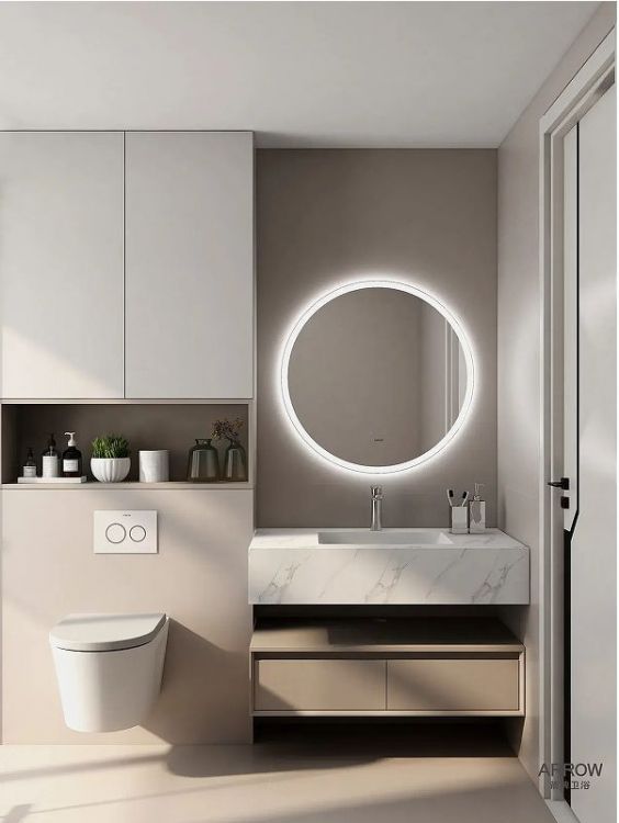 Тумба под раковину Arrow 90 ADGMD9G4035WF-DJA_1 цвет Хаки меламин