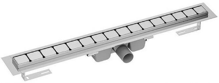 Душевой лоток Ravak 10° OZ 75 X01623 с решеткой Хром